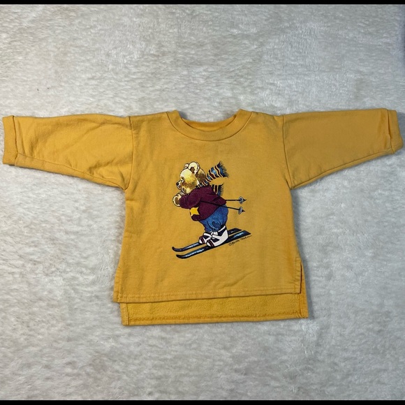 Marika Hahn Design 18m Yellow Sweater - Picture 1 of 5